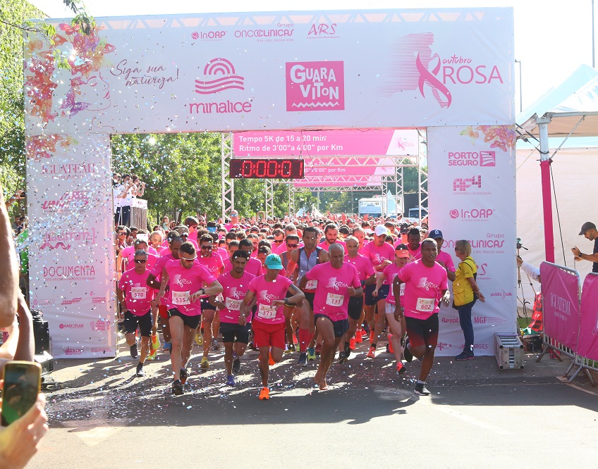 Corrida Caminhada Outubro Rosa Integra Esporte E Conscientiza O Entre Mulheres Tv